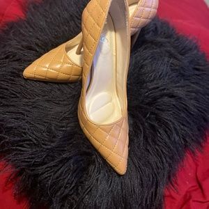 Nude Stitch Heels